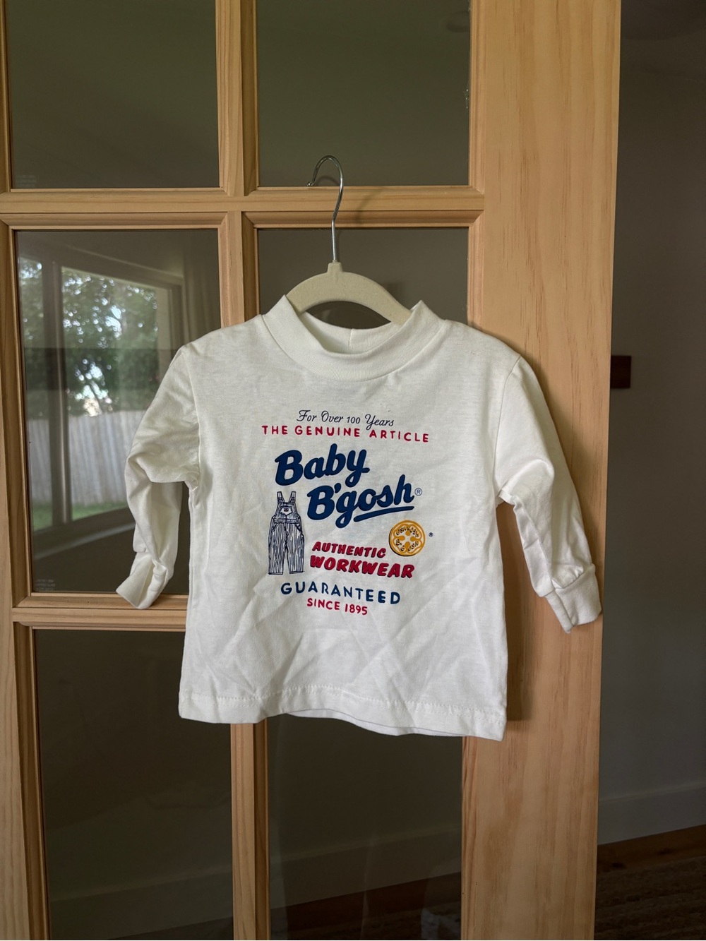 Vintage 90s Deadstock Baby B'gosh Mock-Neck Tee (NWT)